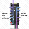 Разветвитель JEYI ARGB-5 недорого. домкомп.рф